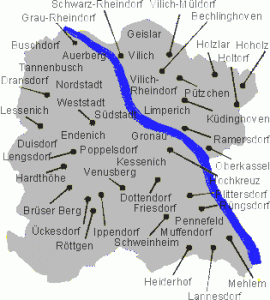 Bonn / Stadtteile