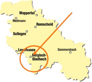Lage Bergisch Gladbach
